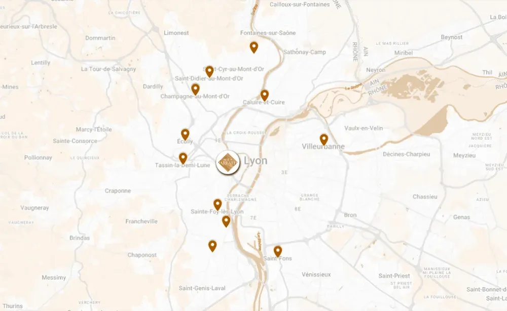 Lyon et alentours